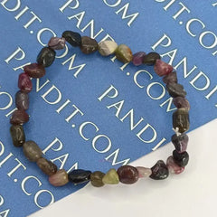Multi Tourmaline Tumble Bracelet