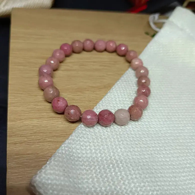 Pink Rhodonite Bracelet