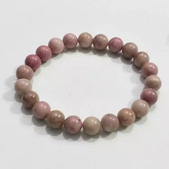 Pink Rhodonite Bracelet