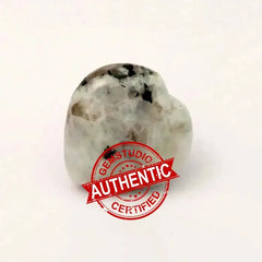 Rainbow Moonstone Healing Crystal Heart Stone