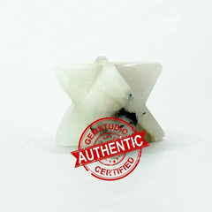 Rainbow Moonstone Merkaba Star