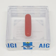 Red Coral Gemstone - 3.15 Carat