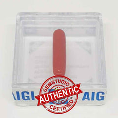 Red Coral Gemstone - 3.15 Carat