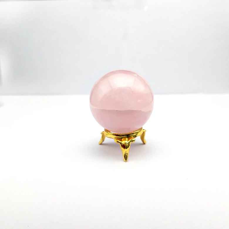 Rose Quartz Crystal Ball