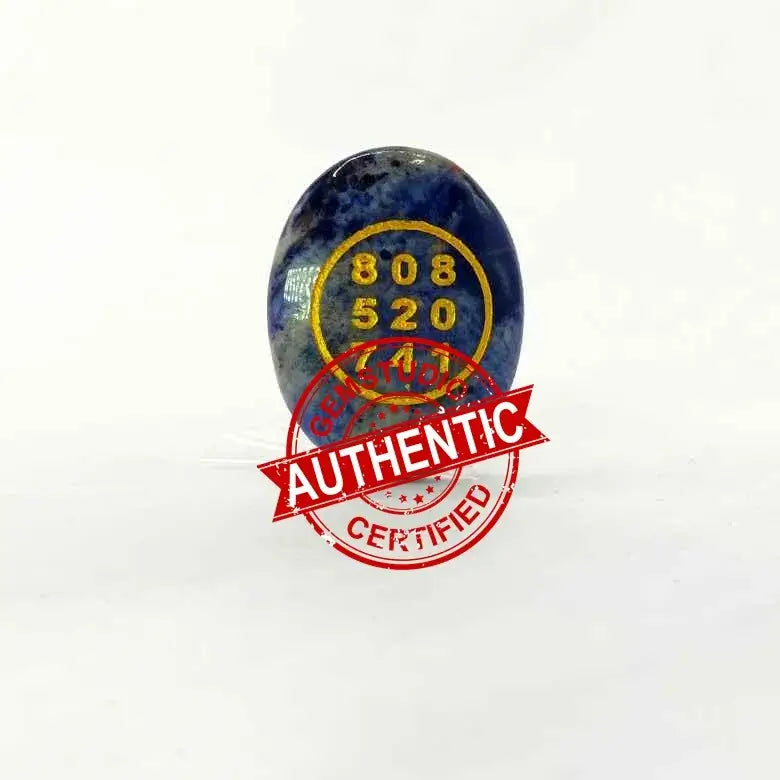 Sodalite Zibu Symbol Coin