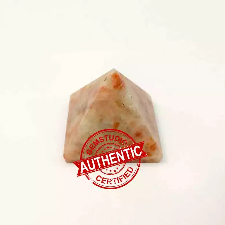 Sunstone Crystal Pyramid