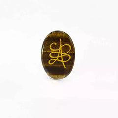 Tiger Eye Zibu Symbol Coin