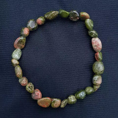 Unakite Tumble Bracelet