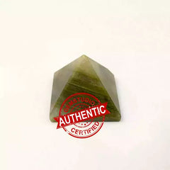 Vessonite Crystal Pyramid