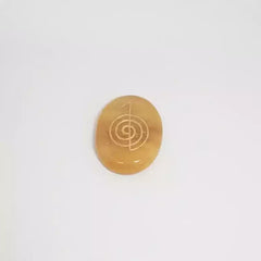Yellow Aventurine Reiki Symbol Healing Stones Set