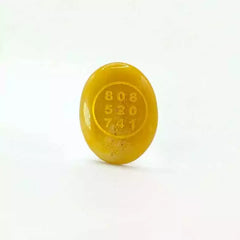 Yellow Aventurine Zibu Symbol Coin