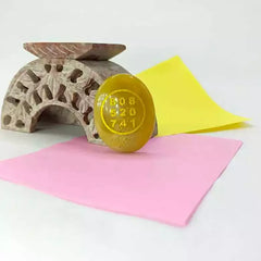 Yellow Aventurine Zibu Symbol Coin