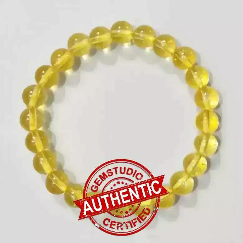 Yellow Citrine Bracelet