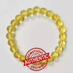 Yellow Citrine Bracelet
